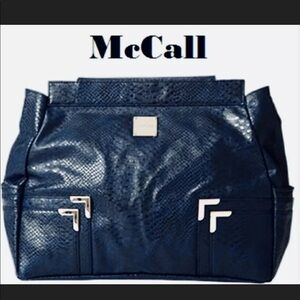 Miche Prima McCall Shell Deep Blue Faux Leather